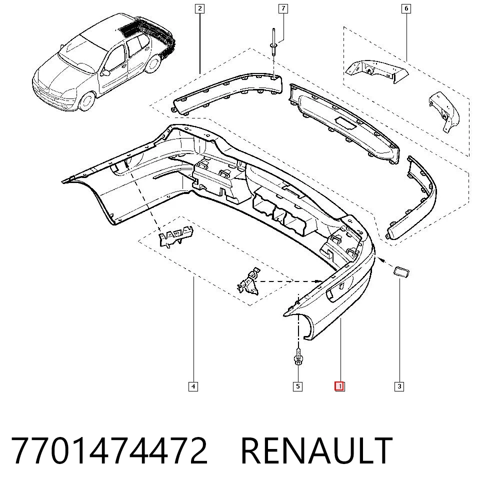 7701474472 Renault (RVI)
