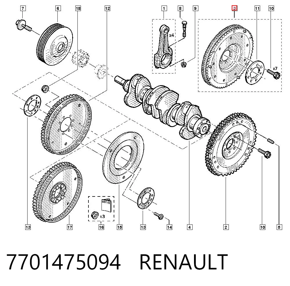 7701475094 Renault (RVI)