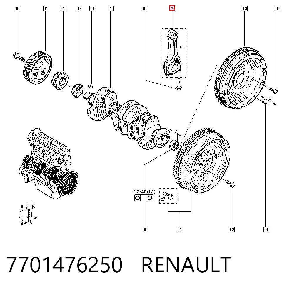 Biela de pistão de motor General Motors 93161364 preço, a partir de 46,13 USD