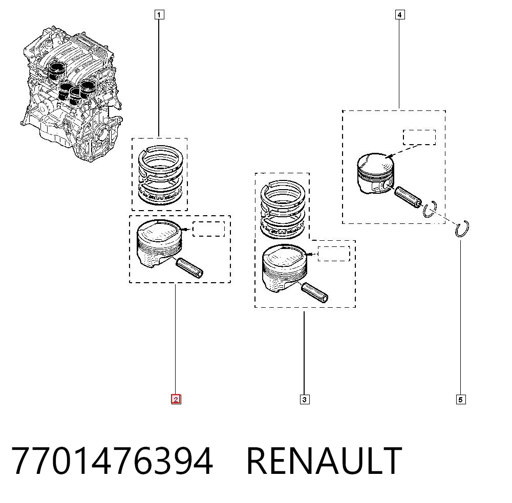 7701476394 Renault (RVI)