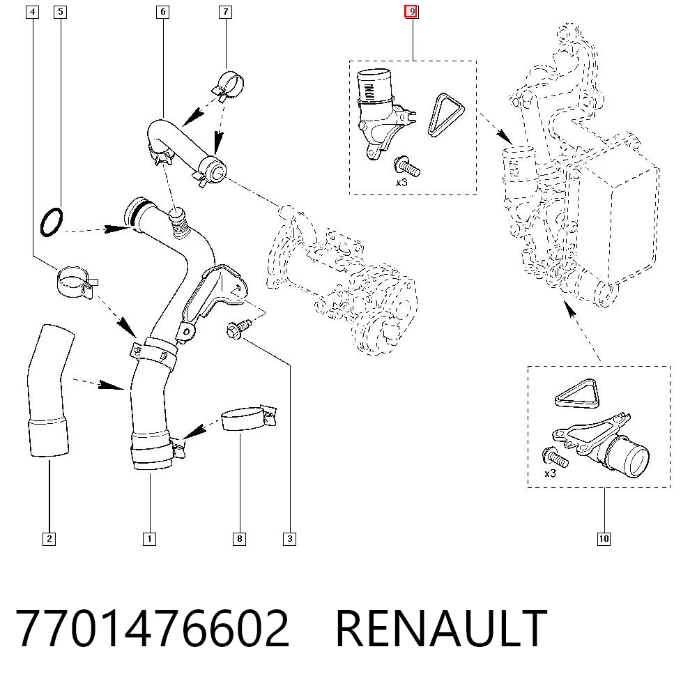 7701476602 Renault (RVI)