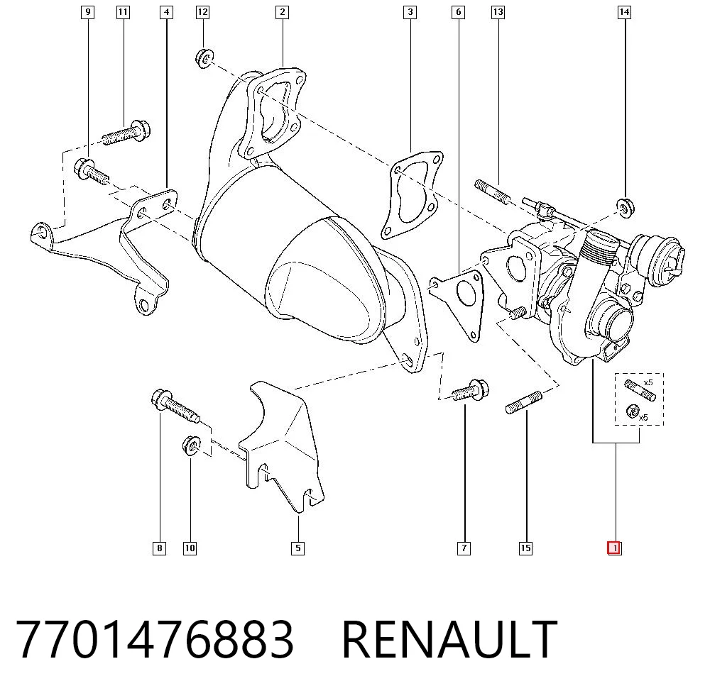 7701476883 Renault (RVI)