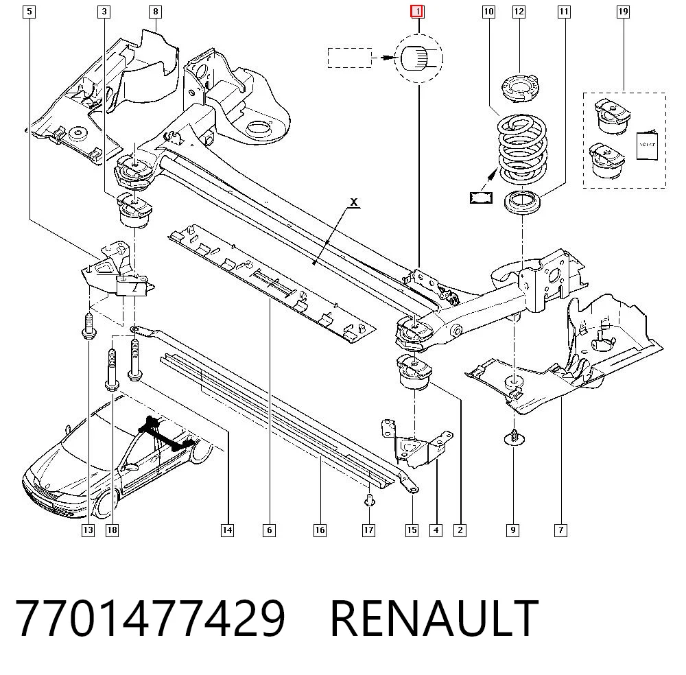 7701477429 Renault (RVI)