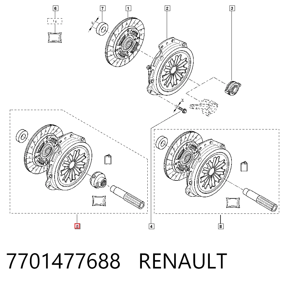 7701477688 Renault (RVI)