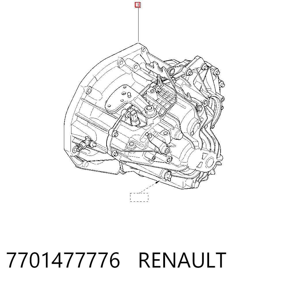 Caixa de Mudança montada (caixa mecânica de velocidades) para Renault Espace IV JK0