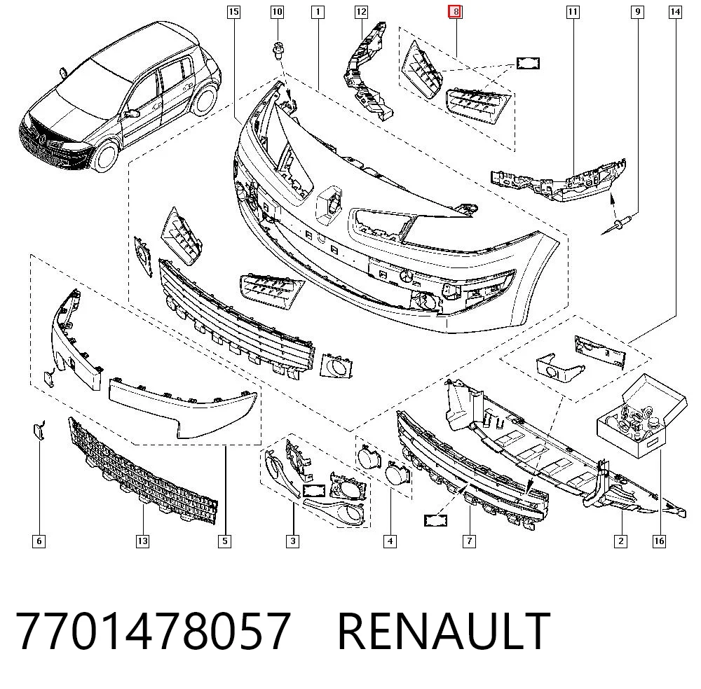 7701478057 Renault (RVI)