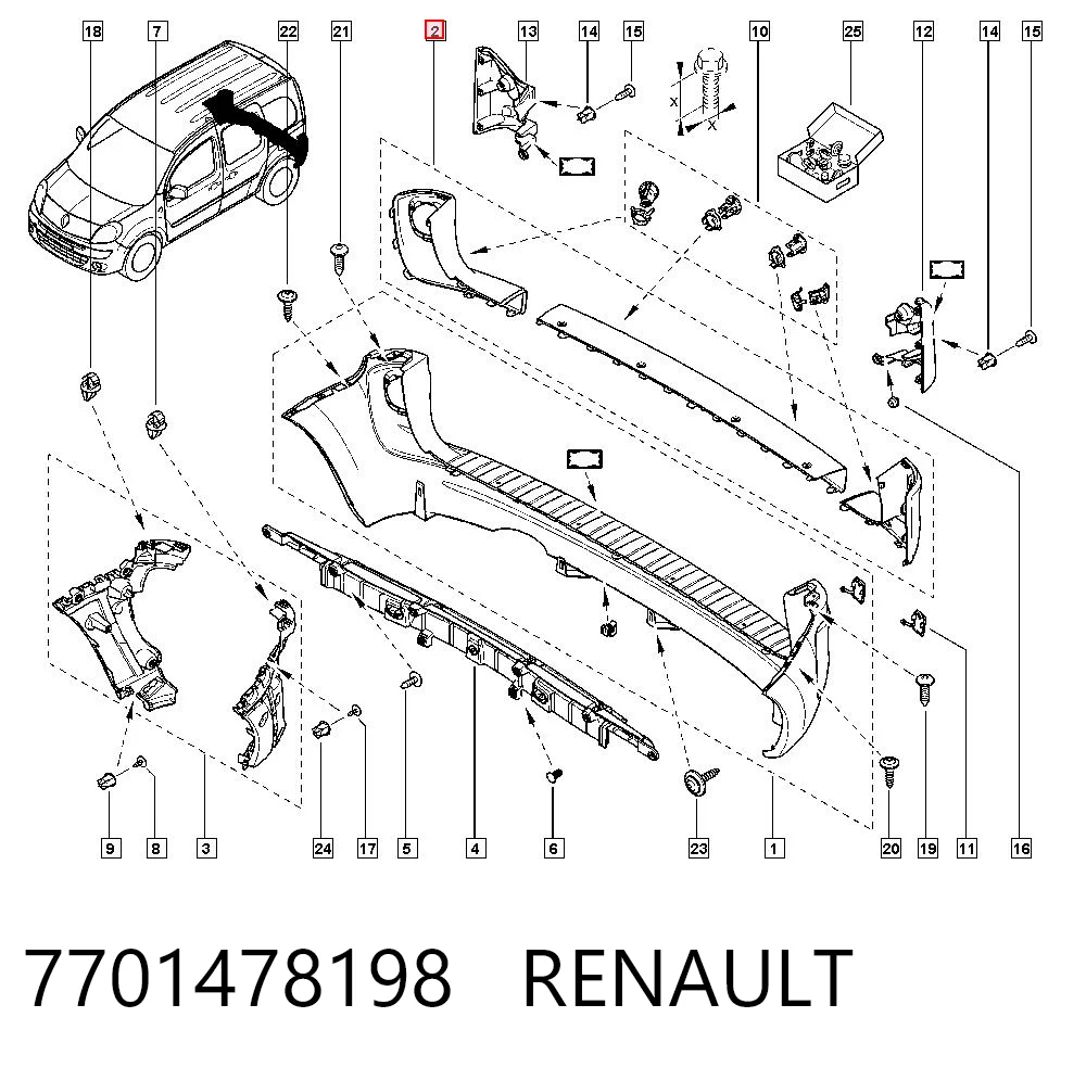 7701478198 Renault (RVI)