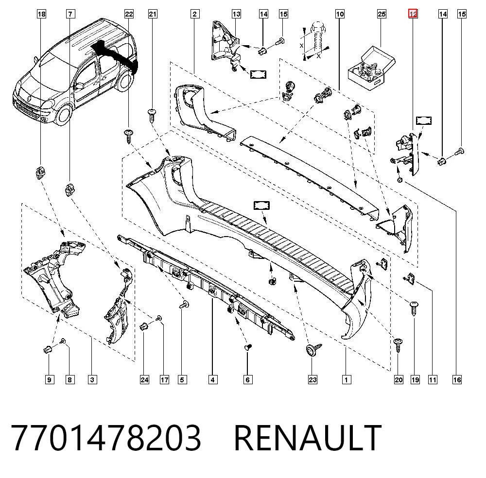7701478203 Renault (RVI)
