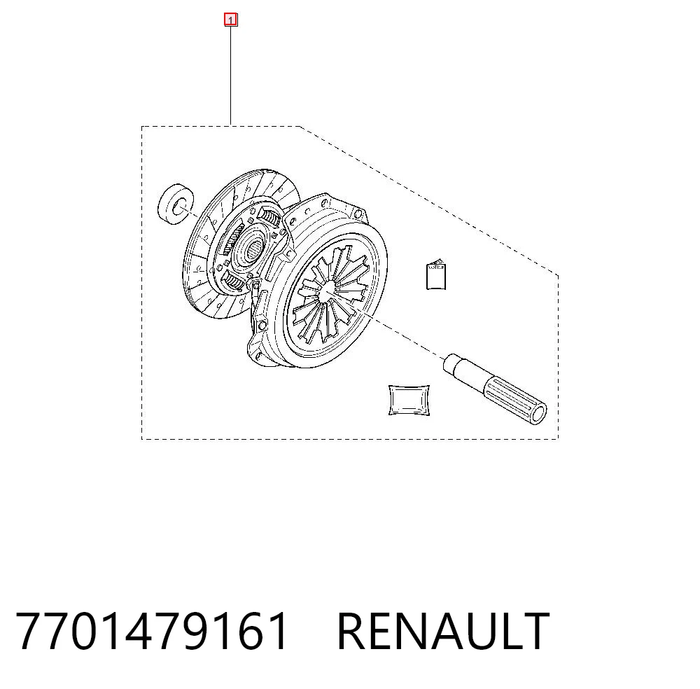 7701479161 Renault (RVI)