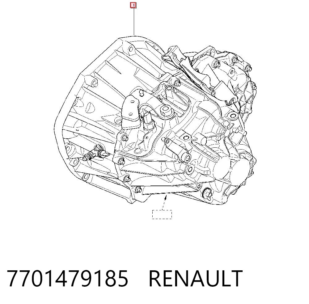 Caixa de Mudança montada (caixa mecânica de velocidades) para Renault Laguna III BT0, BT1