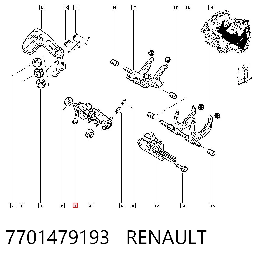 7701479193 Renault (RVI)