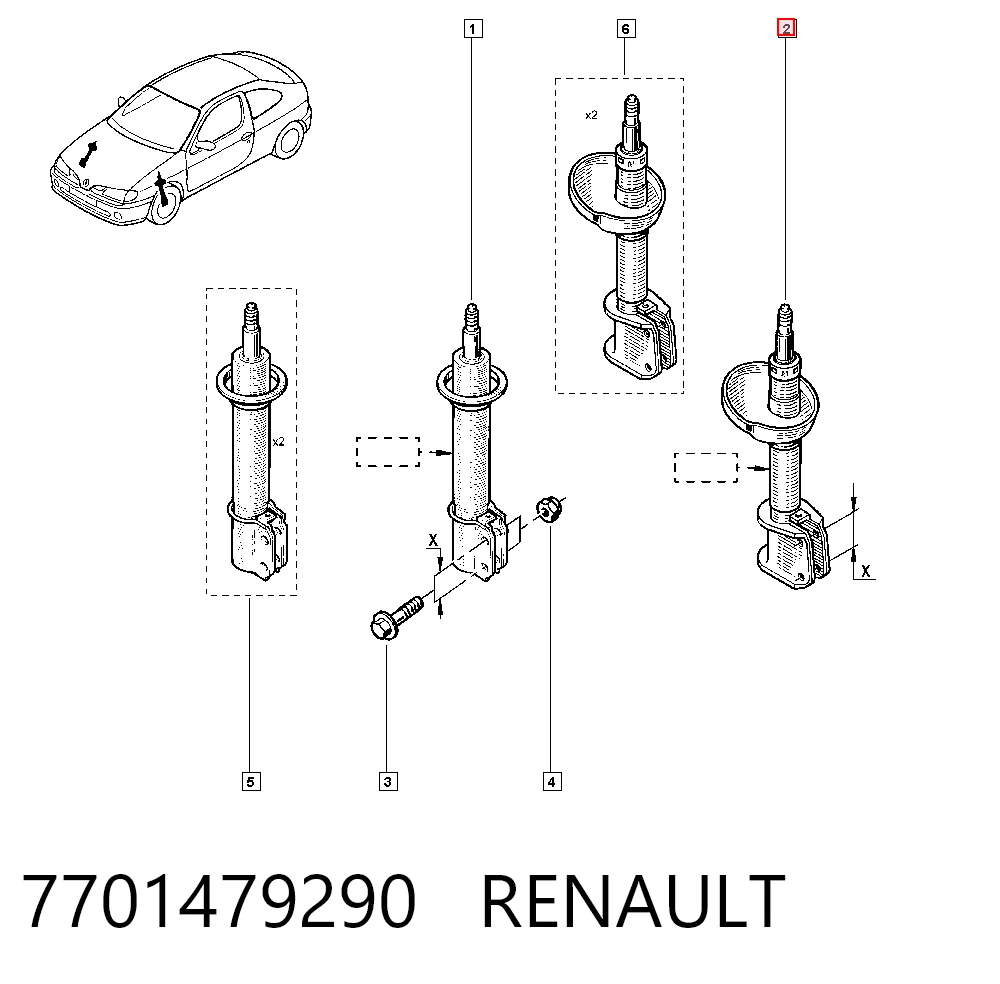 7701479290 Renault (RVI)