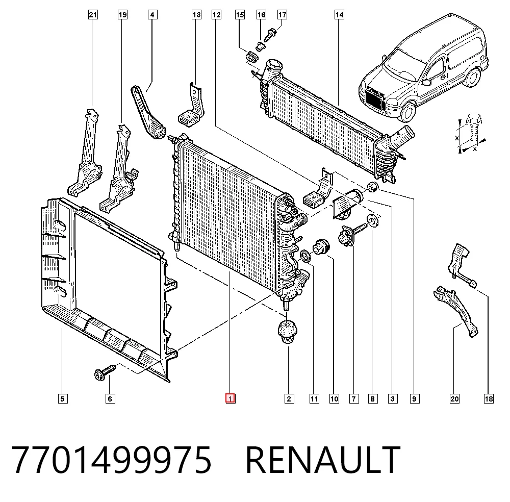 7701499975 Renault (RVI)