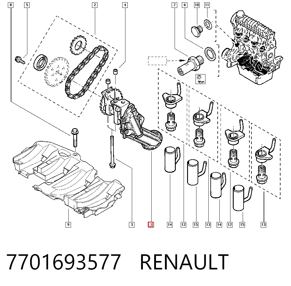  para Renault Trafic II (FL)
