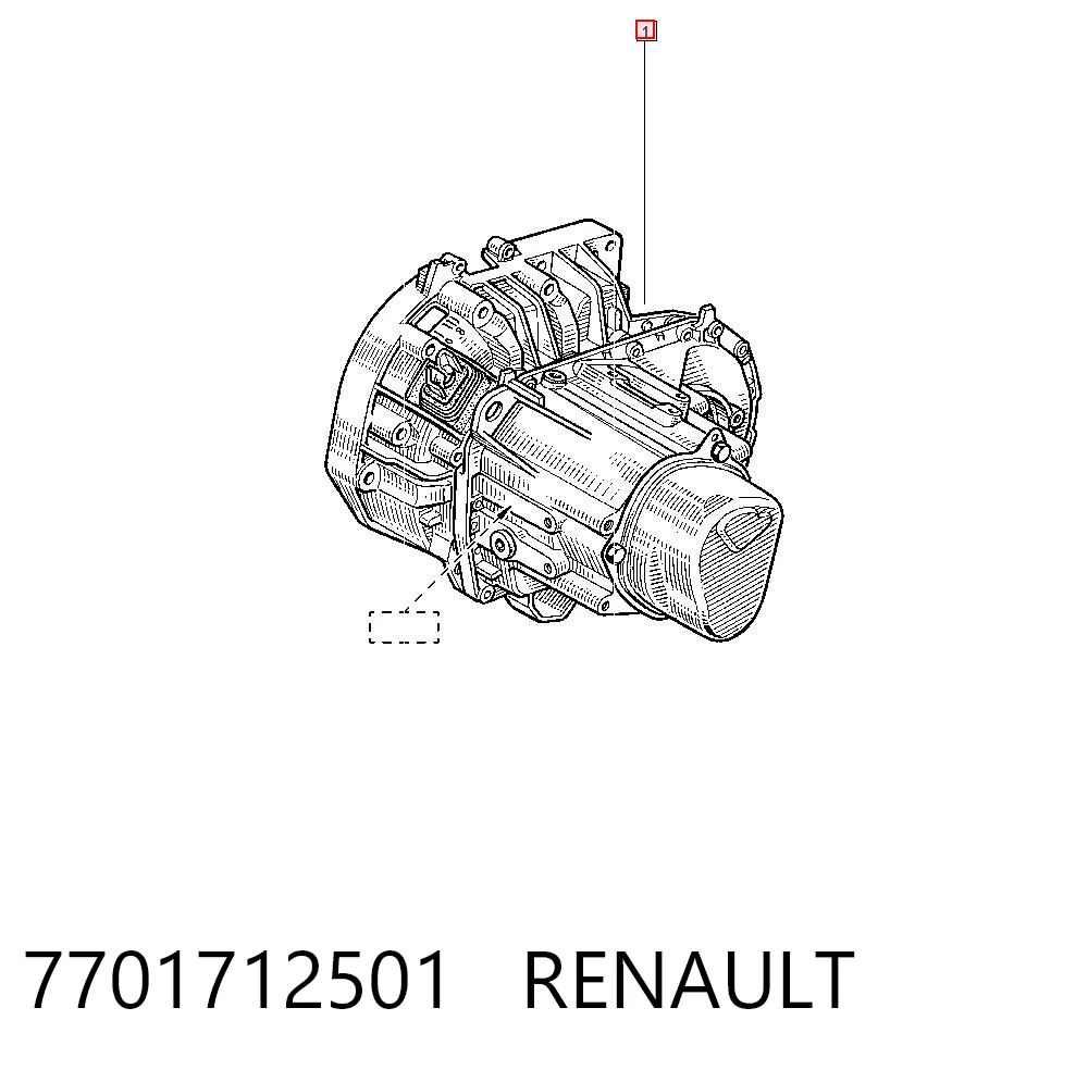 Caixa de Mudança montada (caixa mecânica de velocidades) para Renault Megane I DA0, DA1