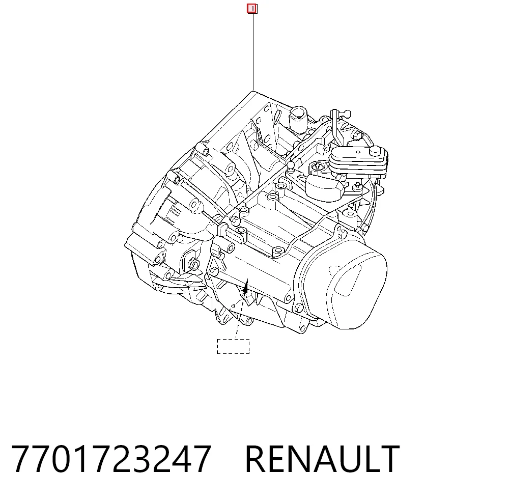 Caixa de Mudança montada (caixa mecânica de velocidades) para Renault Clio III BR01, CR01