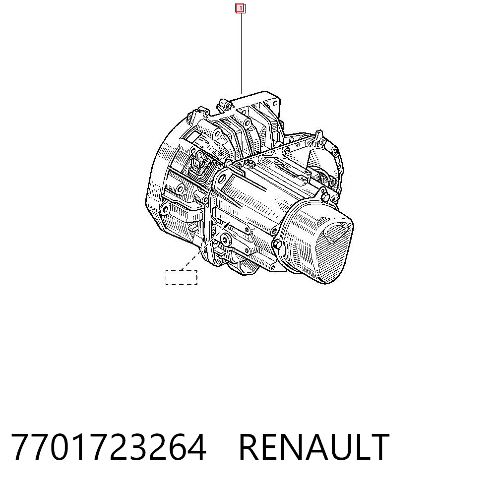 Caixa de Mudança montada (caixa mecânica de velocidades) para Renault Clio II SB0