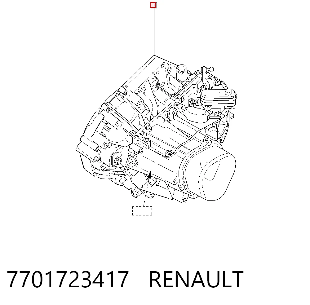 Caixa de Mudança montada (caixa mecânica de velocidades) para Renault Clio IV BH