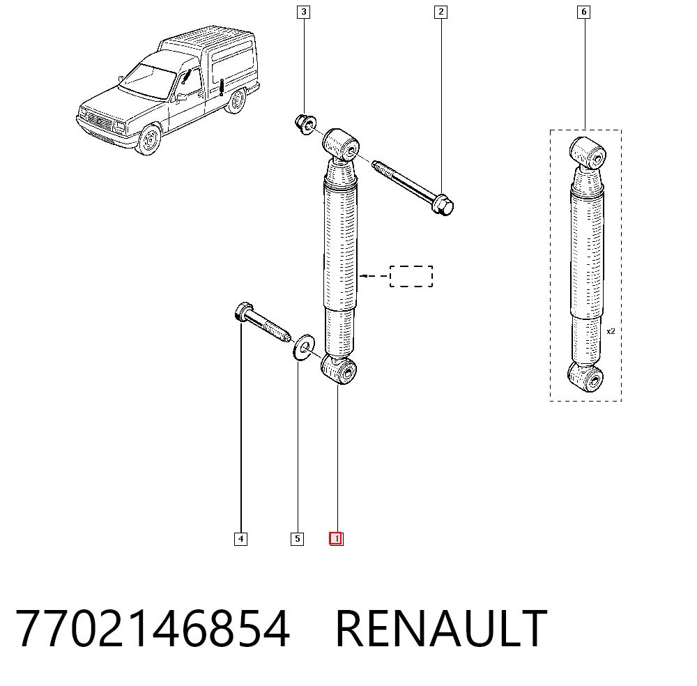 Amortecedor dianteiro Sachs 170429 preço, a partir de 83,28 USD