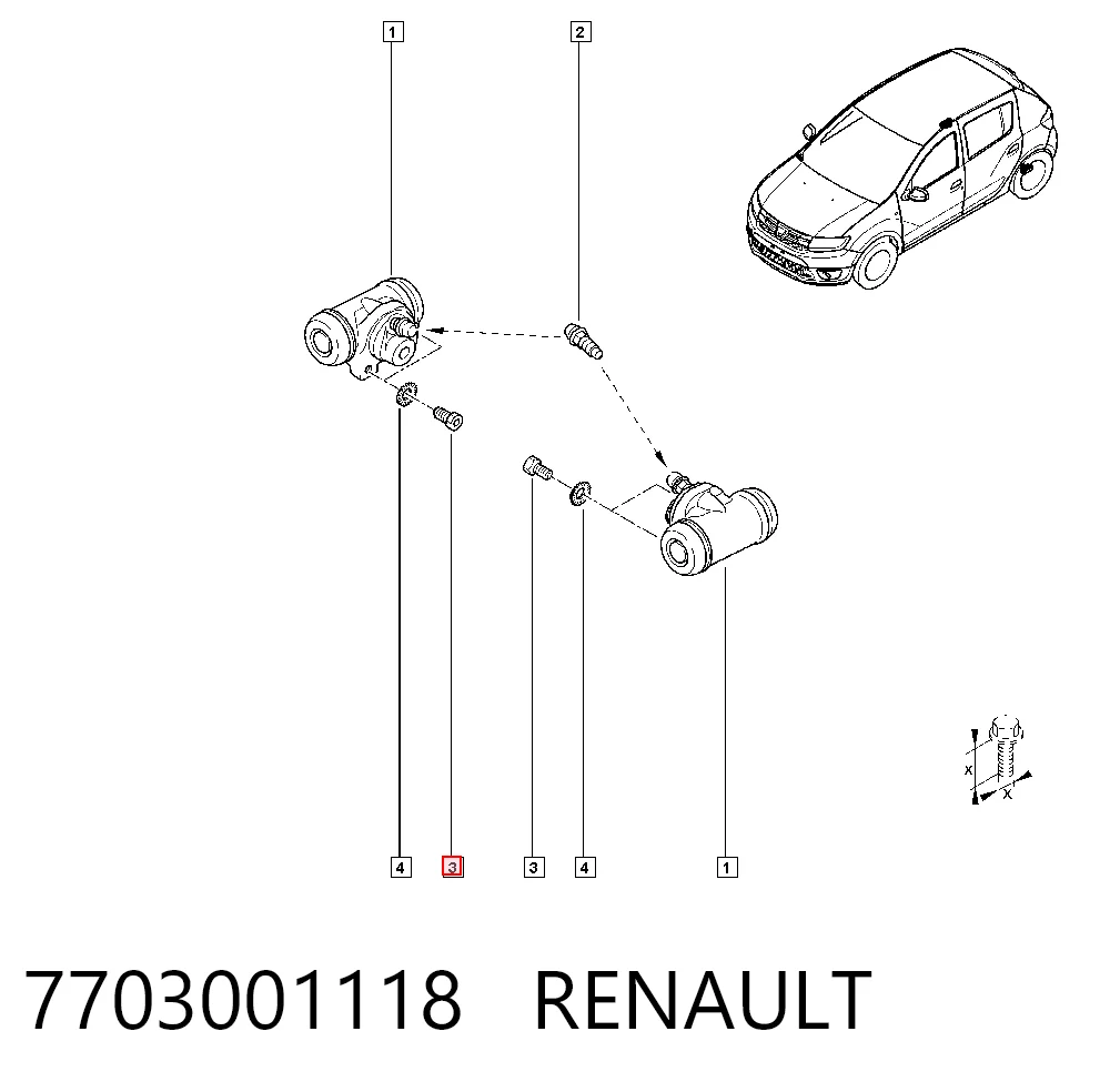 7703001118 Renault (RVI)