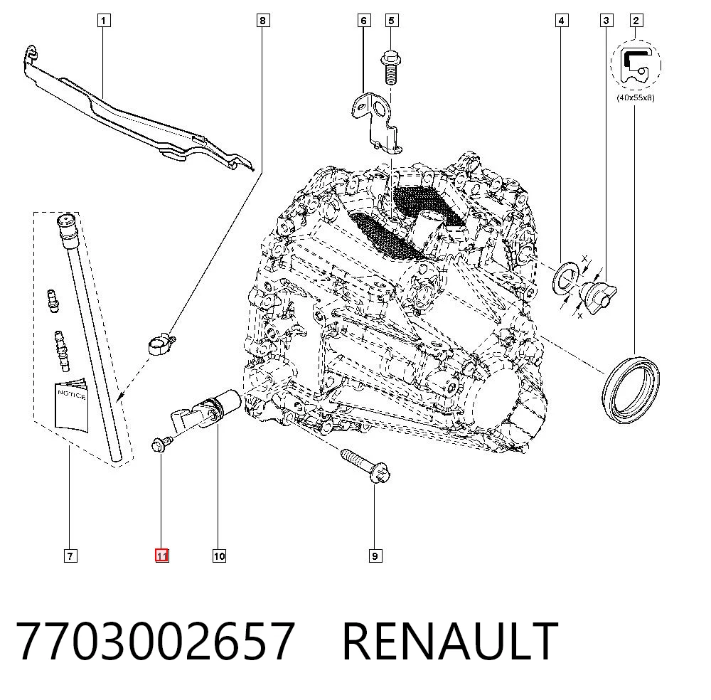 7703002657 Renault (RVI)