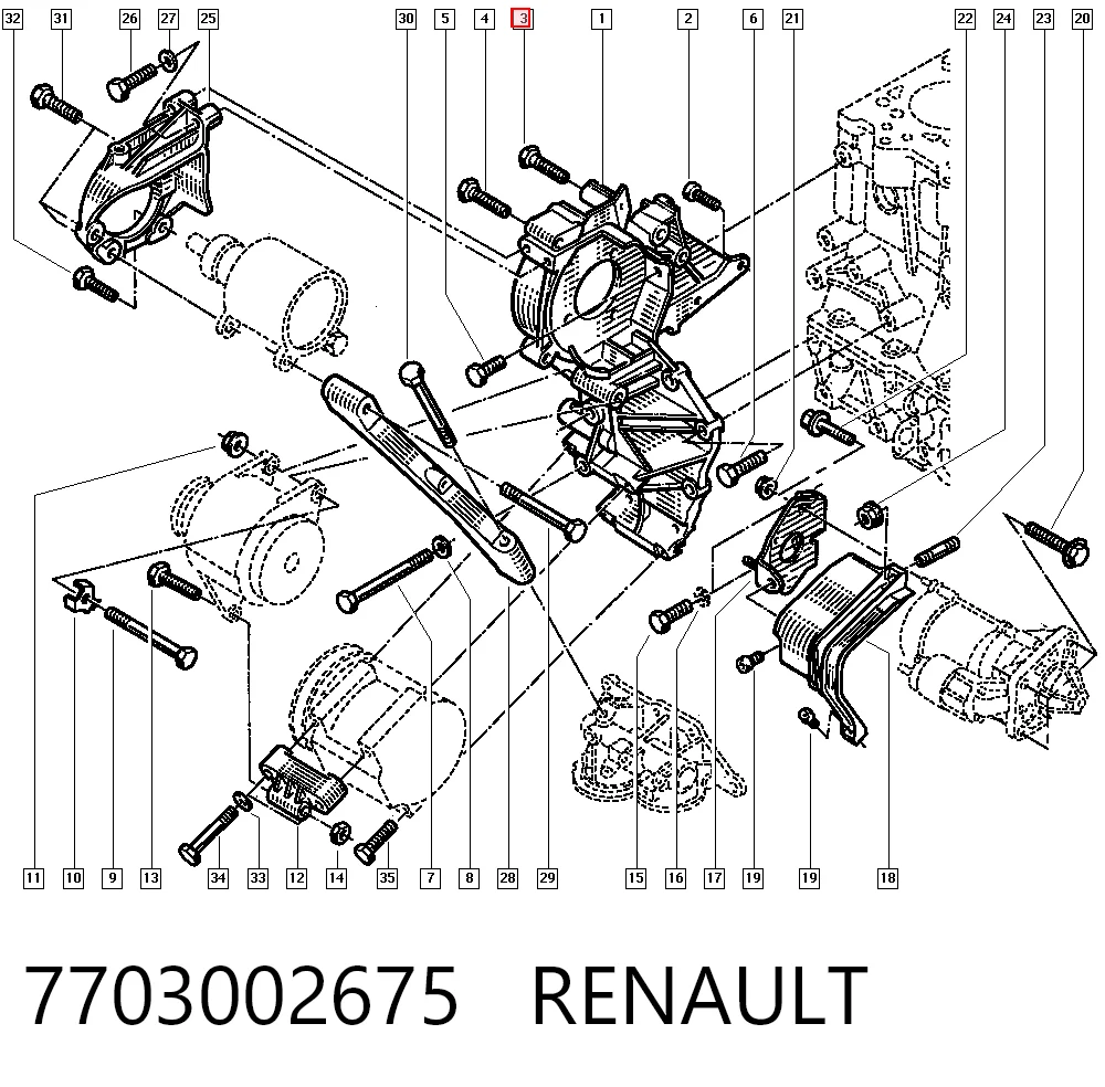 7703002675 Renault (RVI)