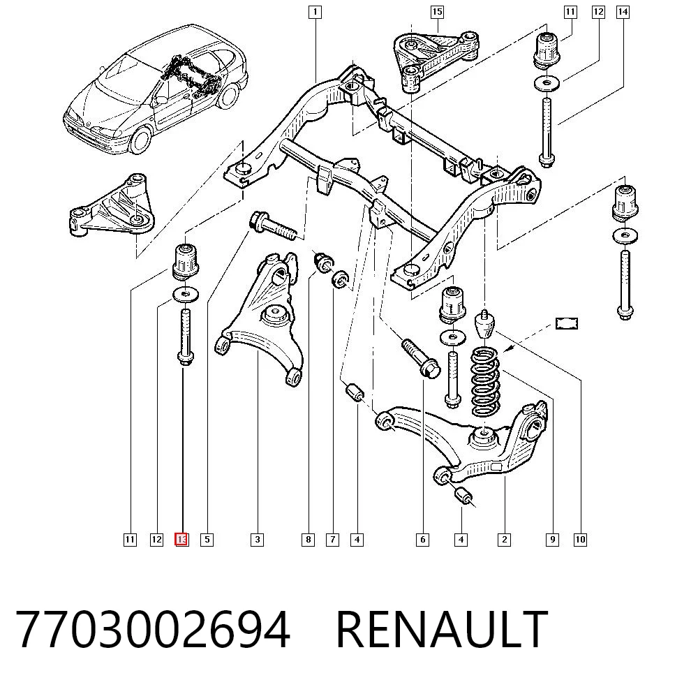7703002694 Renault (RVI)