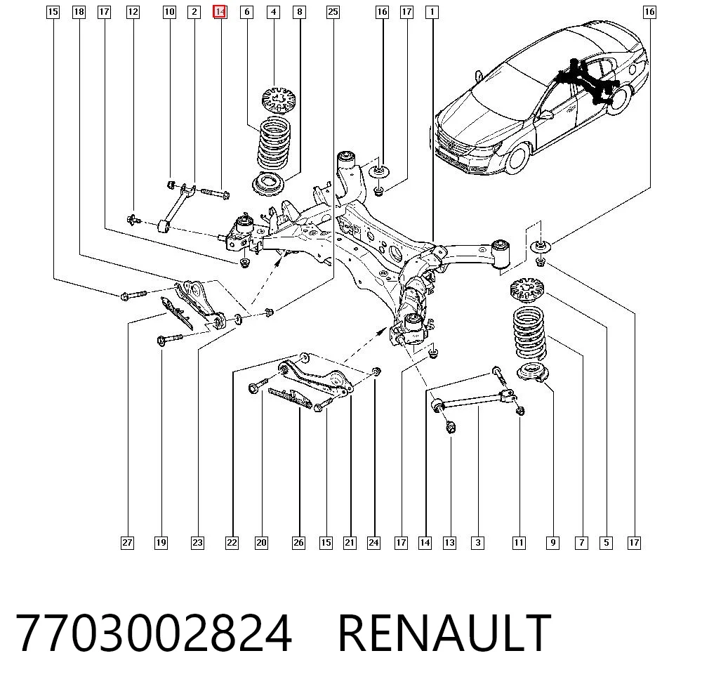 7703002824 Renault (RVI)