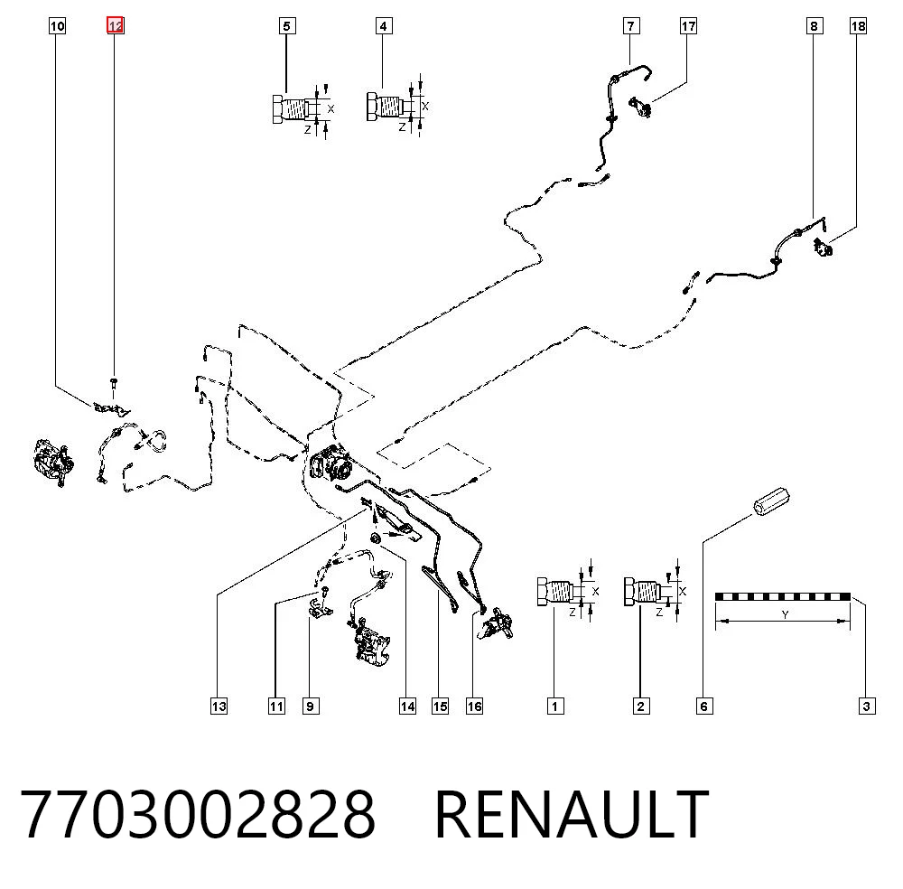 7703002828 Renault (RVI)