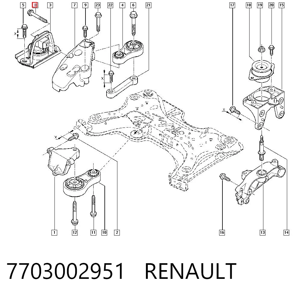 7703002951 Renault (RVI)