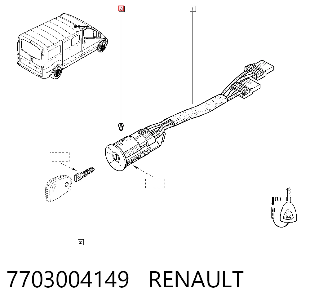 7703004149 Nissan/Infiniti 
