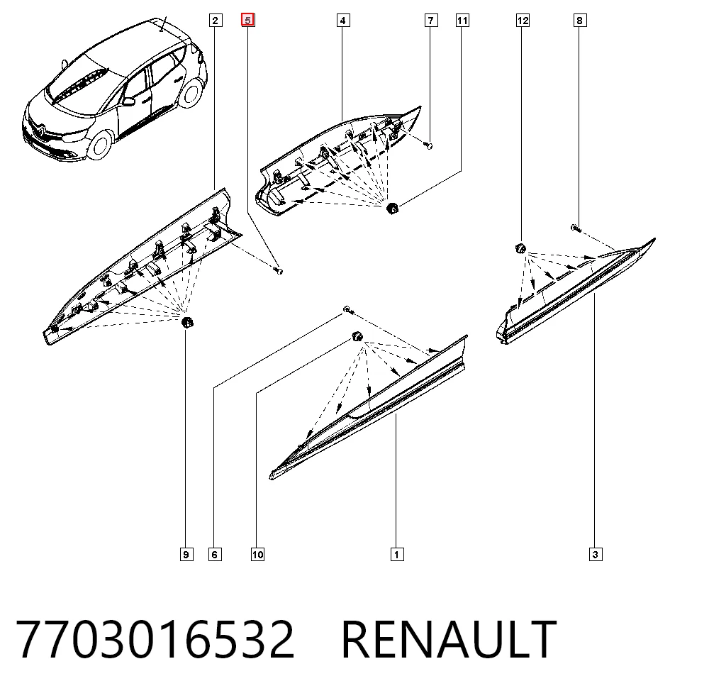 7703016532 Renault (RVI)