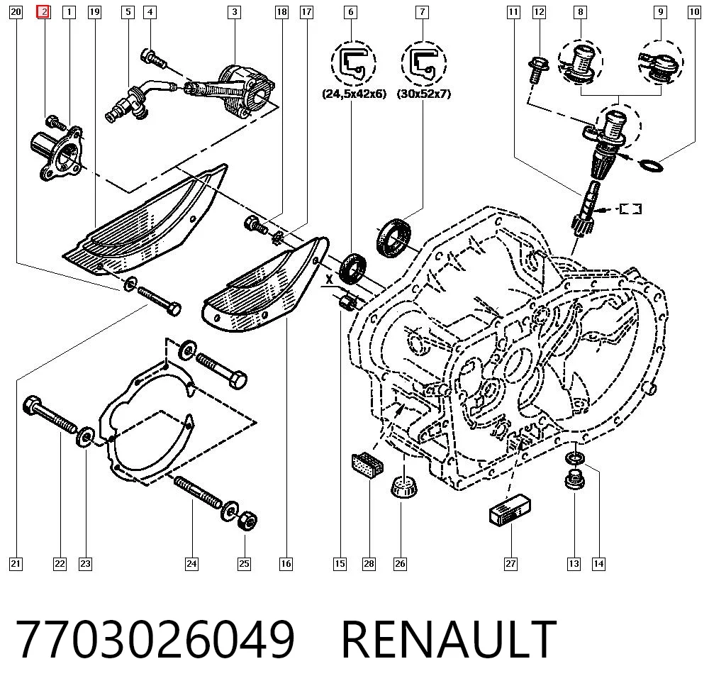 7703026049 Renault (RVI)
