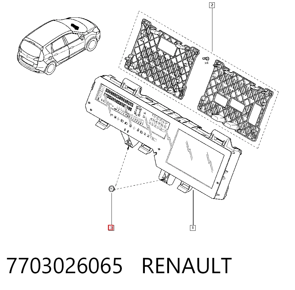 7703026065 Renault (RVI)