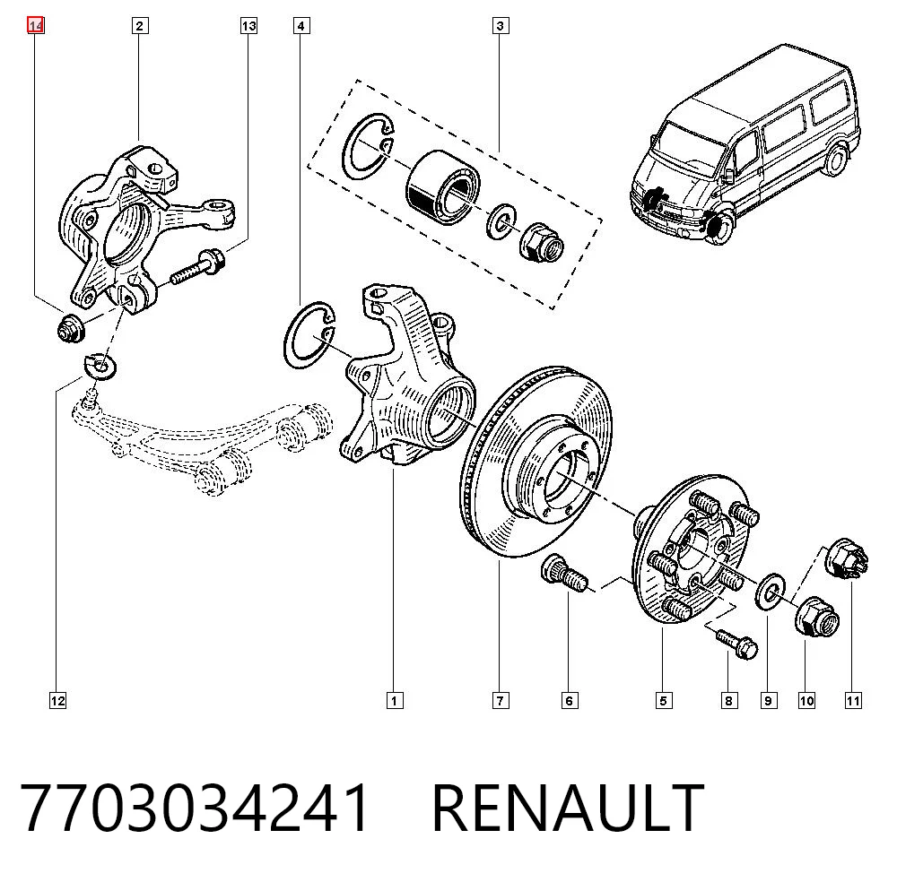7703034241 Renault (RVI)