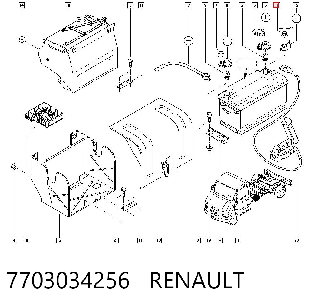 7703034256 Renault (RVI)