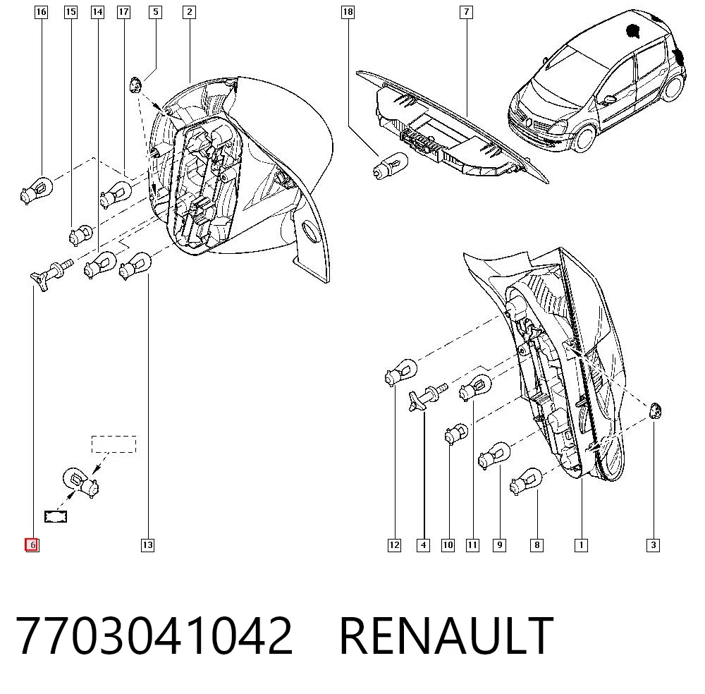 7703041042 Renault (RVI)