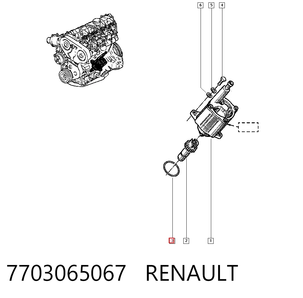 7703065067 Renault (RVI)