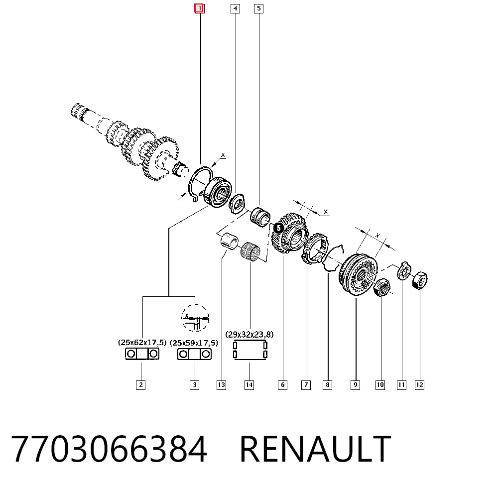 7703066384 Renault (RVI)