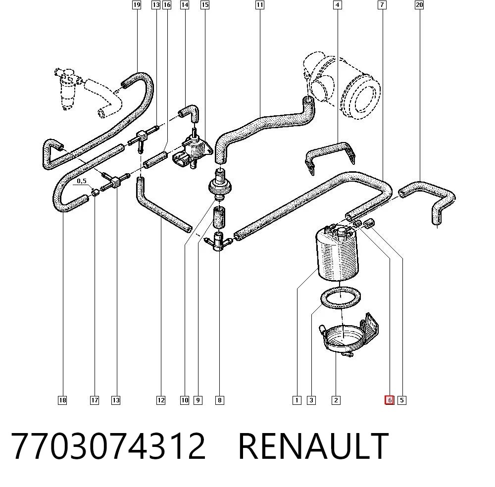 7703074312 Renault (RVI)