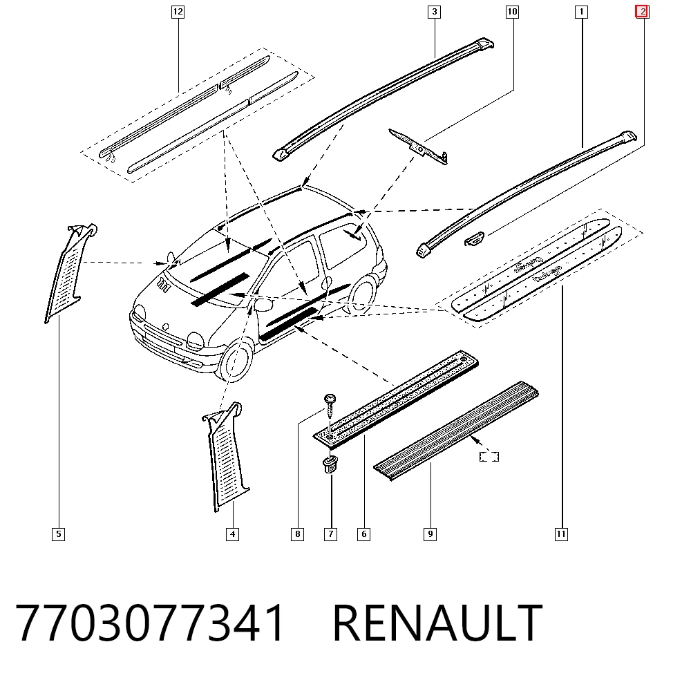 7703077341 Renault (RVI)
