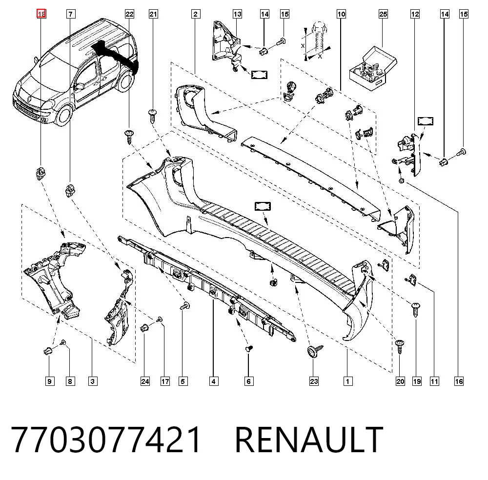 7703077421 Renault (RVI)