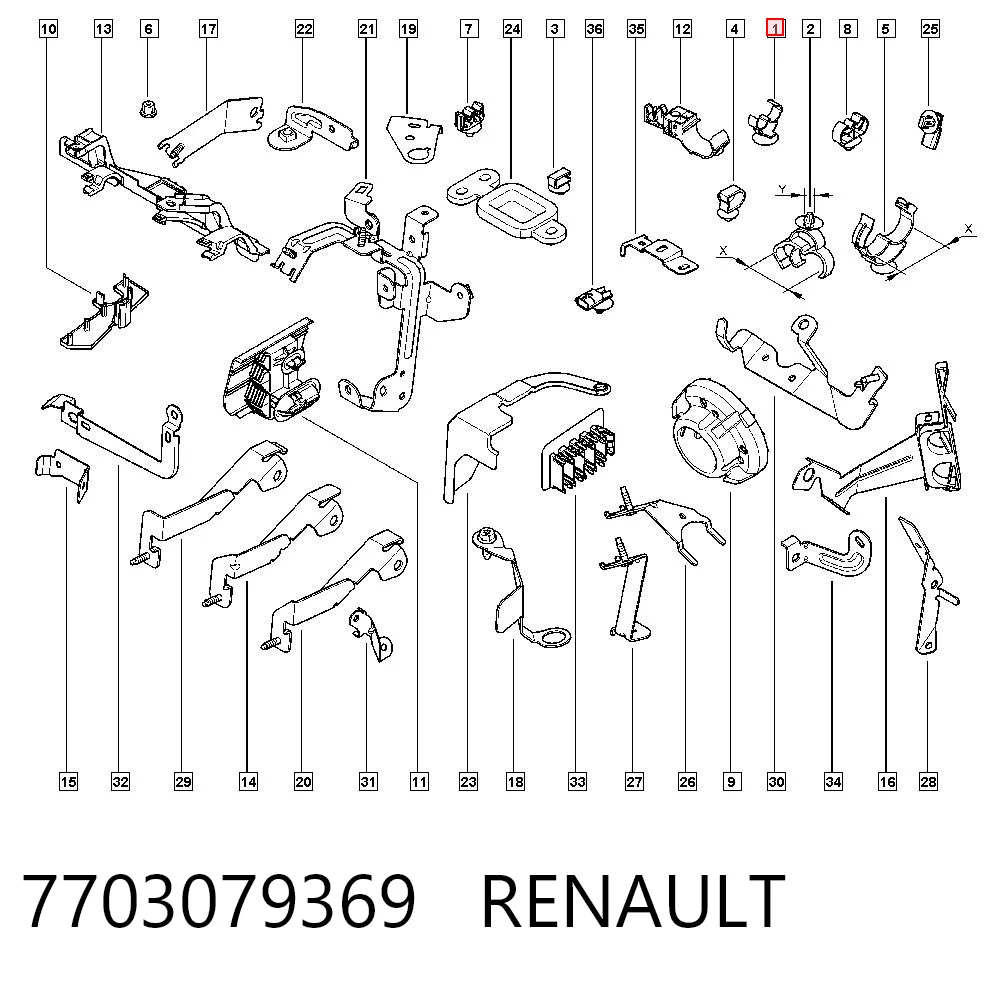 7703079369 Renault (RVI)
