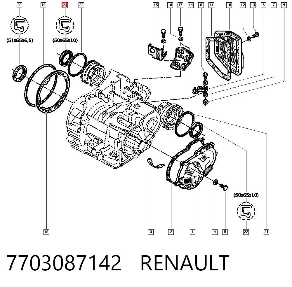 7703087142 Renault (RVI)