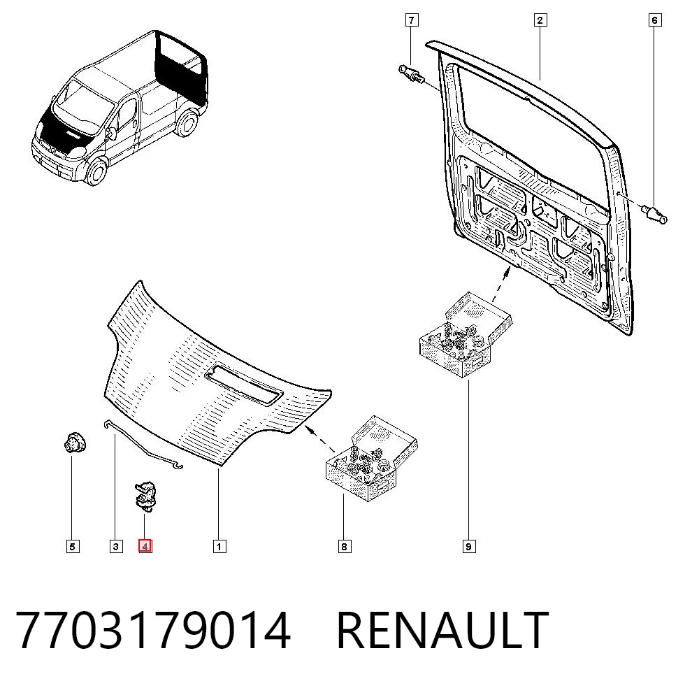 7703179014 Renault (RVI)