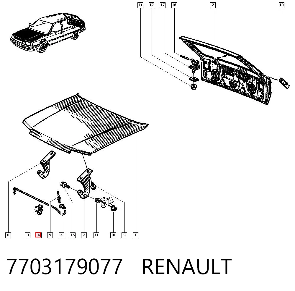 7703179077 Renault (RVI)