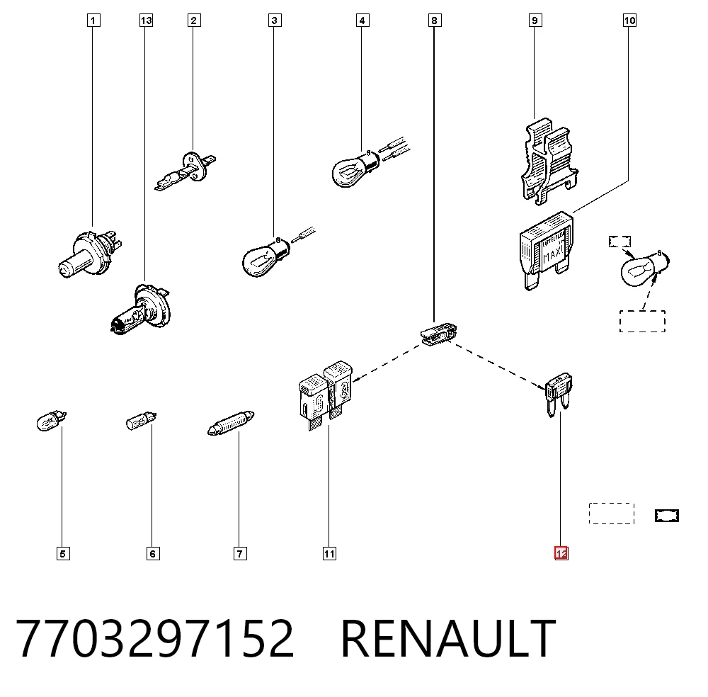 7703297152 Renault (RVI)