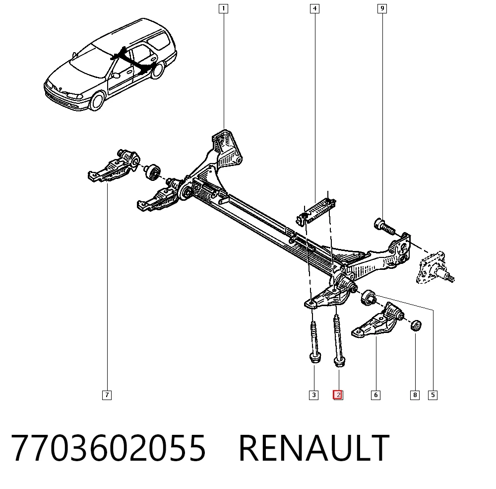 7703602055 Renault (RVI)