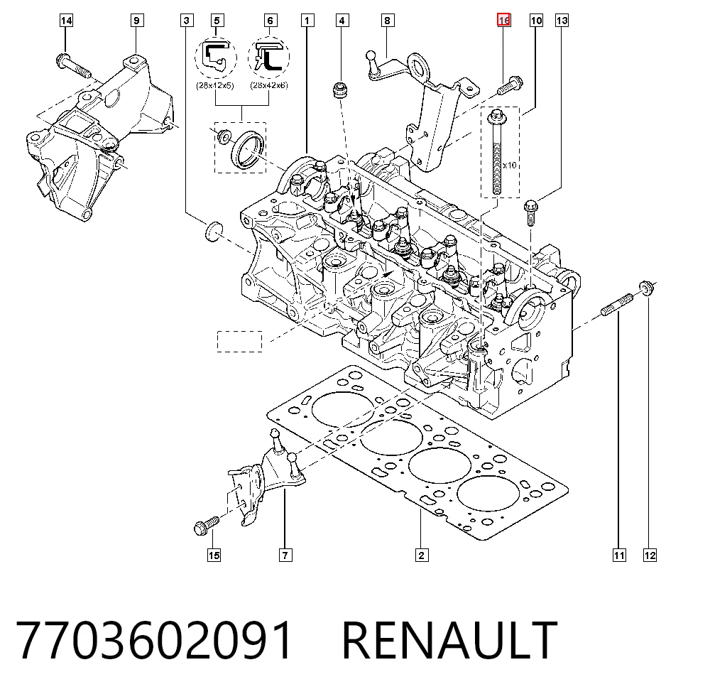 7703602091 Renault (RVI)