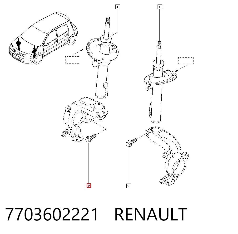 7703602221 Renault (RVI)